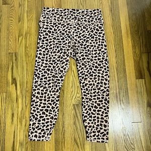 Fabletics leopard print leggings